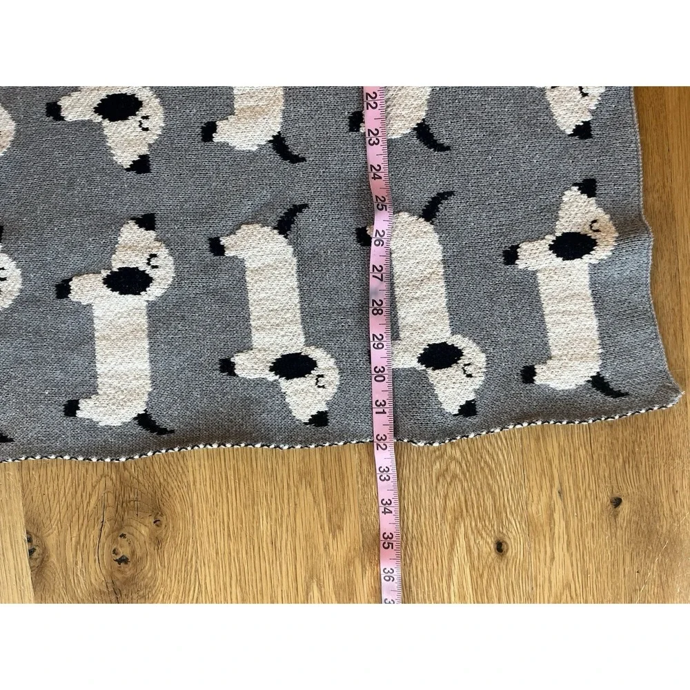 Puppy Dog‎ 100% Cotton Dachshund Weiner Dog Baby Nursery Blanket Throw 32 X 40